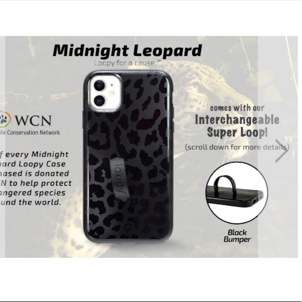 11/XR Leopard Loopy